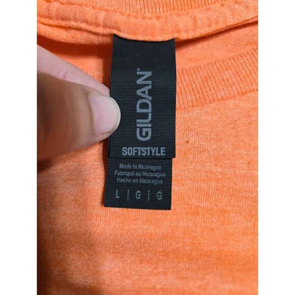 Gildan large women's "Small town proud" printed soft style basic tee - Picture 4 of 7